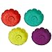 Protoence Portaghiaccioli in Silicone Riutilizzabili | 4 Pezzi Antigoccia per Gelati | per Bambini Spiaggia Piscina Picnic Scampagnate Viaggi Campeggio Cortile immagine