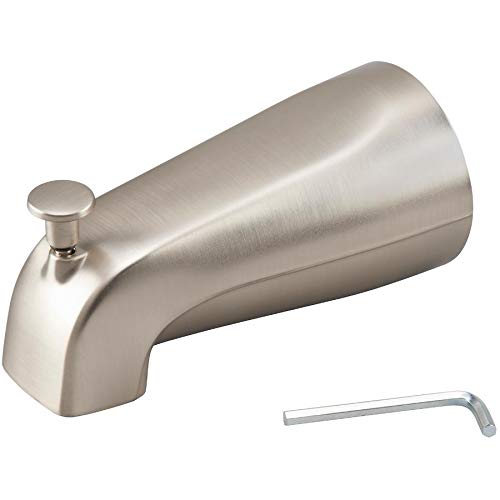 MOEN Wall Mounted Spout/Slip Diverter Kit, Brushed Finish - Amazon.com