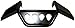 WARN 72539 ATV Front Bumper for Kawasaki KVF650 Brute Force (2005-2008), Black, One Size