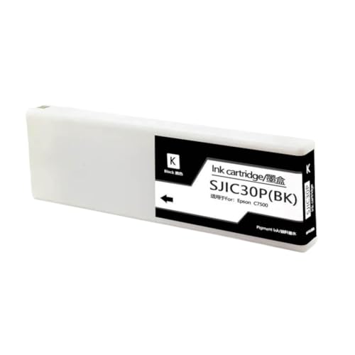 Cartouche SJIC30 Noire Anti-Bavure pour Imprimer vos Étiquettes C7500G