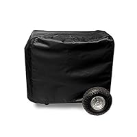 Generator Abdeckung Stromerzeugerabdeckung Wasserdicht Zubehör Lagerung Staubdicht für Outdoor Tragbarer Generator 64x61x54cm Schwarz