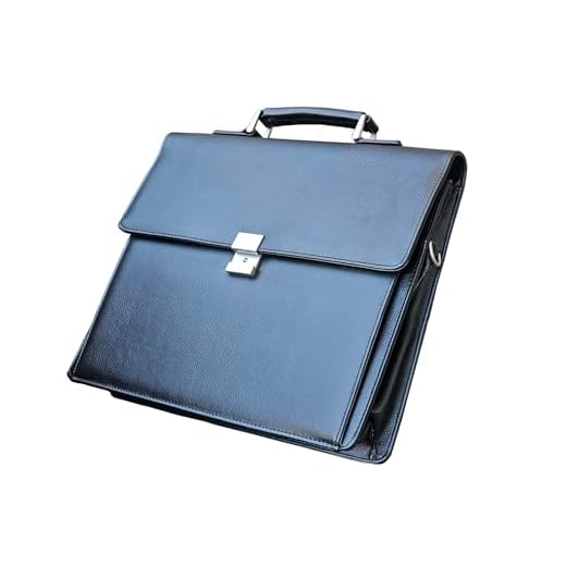 Mens Leather Briefcases with Padded Compartment