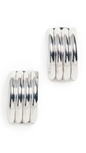 Heaven Mayhem Womens Aria Silver Earrings Silver One Size