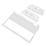 Deryang Console Protector, Transparent Case Anti Collisions Crystal Dustproof Anti Scratches for Switch Host for Joypad Handles