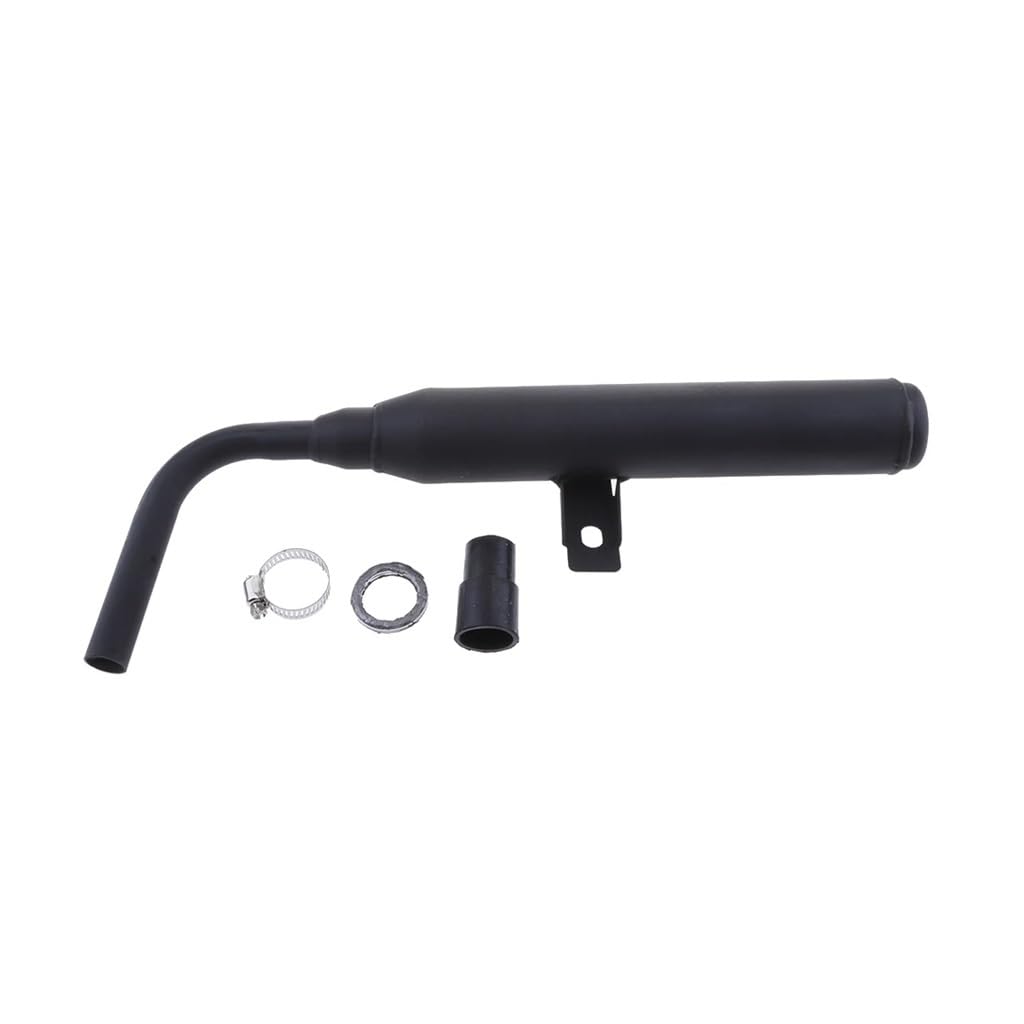Silencieux d'échappement moto cassé sur PW50 ? Kit silencieux et collier - 7