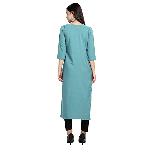 Image of Women's Crepe Regular Kurta