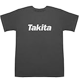 Takita 滝田 瀧田 田北 タキタ T-shirts スモーク XS【樹里】【巌】