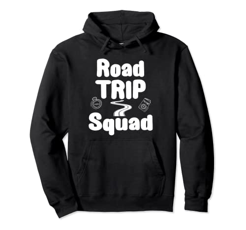 Road Trip Squad Amici Famiglia Riunione Viaggio 2023 Corrispondenza Felpa con Cappuccio