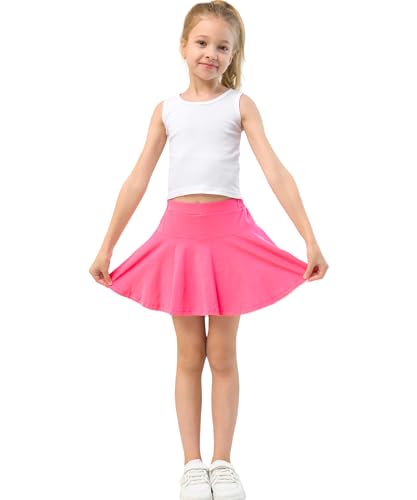 Toddler Skirt Little Girls Athletic Uniform Skorts Golf Outfit Cheer Tennis Skirts with Shorts2