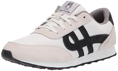 Hush Puppies womens Seventy8 Sneaker, White Suede, 6 US
