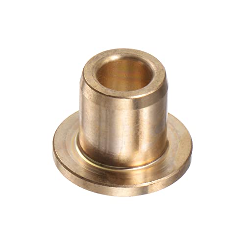 2 Boccole Autolubrificanti In Bronzo - Flangia 6mm, Per Attrezzature Industriali