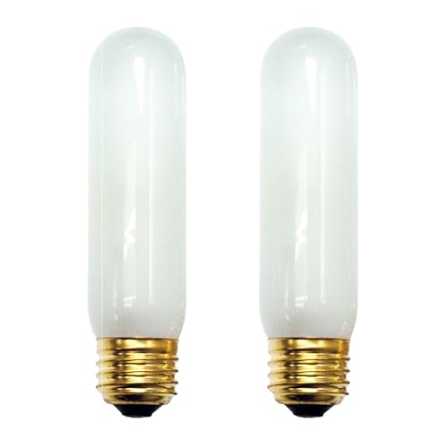 Bulbrite 40T10F 40-Watt Incandescent T10 Tubular Light, Frost (Frost - 2 Pack)