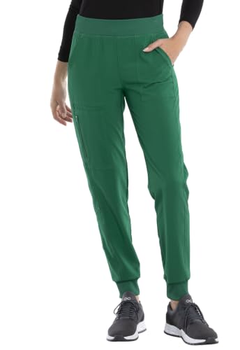Cherokee Allura Women's Mid Rise Jogger Scrub Pants with 5 Pockets