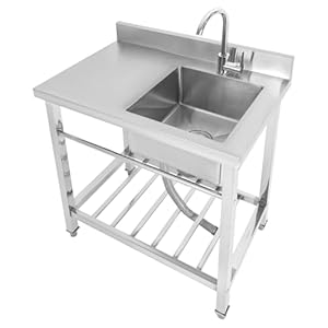 Ynaadyh GE12 Stół do Przygotowywania Żywności 120x50 cm