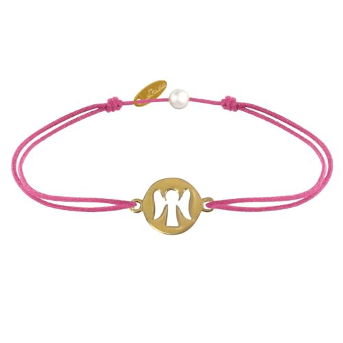 Bracelet Mon Ange plaqué or Les Poulettes Bijoux, le cadeau d'anniversaire