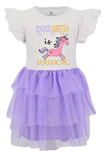 Unique Baby Girls Kindergarten is Magical Back to School Unicorn Dress