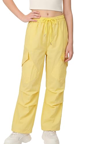 Pantalones cargo para niña FEOYA holgados para evitar el calor y moverse con total libertad