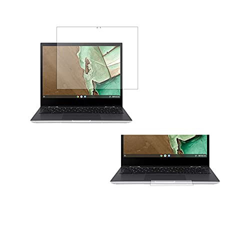 【2枚組(画面+タッチパッド)】ClearView(クリアビュー) Asus Chromebook Flip CM3 CM3200 2021年5月モデル 12インチ用 高機能 反射防止 液晶 保護 フィルム スムースタッチ 抗菌 タイプ 日本製