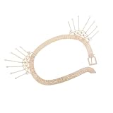 Elegante accesorio de cintura ajustable, elegante cinturón de perlas con diamantes de imitación