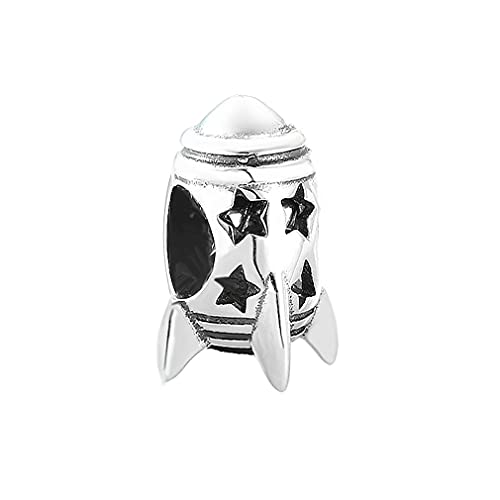 Image of LeeFeel forever mom sister friend charms exquisite rocket bead charms