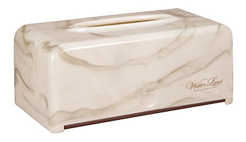 シンカテック ティッシュケース L Water Land ブラウン