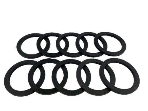 DAE G-125 ID 1-1/4 in (Actual 1.34), OD 1-3/4 in (Actual 1.71) Oversize Size Union Rubber Washer, 10 Pack