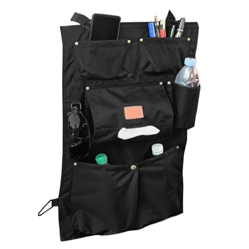 Organizador de asiento trasero de coche, organizador de asiento trasero, bolsa interior de coche, organizador de almacenamiento de asiento trasero, organizador de accesorios de viaje para coche