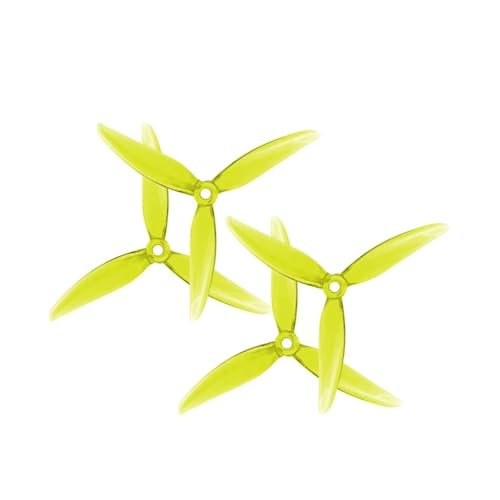 Hélice 7 pouces tripale 7050 7043 pour drone longue portée PC léger jaune