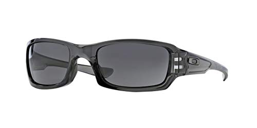 Oakley Fives Squared, OO9238 (05) Gray Smoke/Warm Gray 54mm, Sunglasses Bundle with original case, and accessories (5 items)