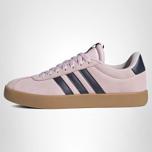 Adidas Womens VL Court 3.0 Sportswear, Clear Pink/Ink/Gum, 6