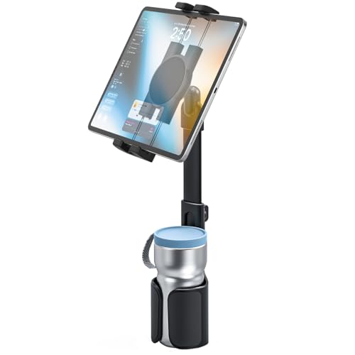 Car Cup Holder Tablet Mount for 4.7