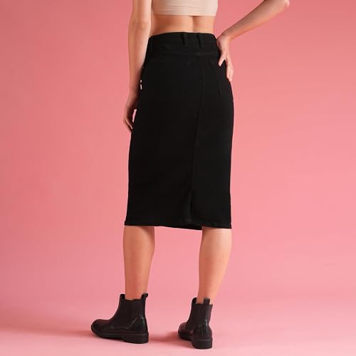 Image of Globus Women Skirt (GS573978 Charcoal 28)