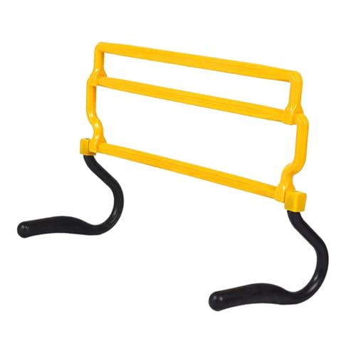 Ronyme Ostacoli per velocità e agilità Ostacoli Sportivi Accessori Versatili Ausili per l'allenamento Attrezzatura per Esercizi di Calcio per Basket, Giallo