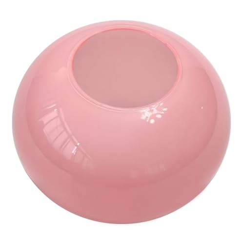 Flyrose Pink Glass Globe Lamp Shade for Chandelier Light Fixture