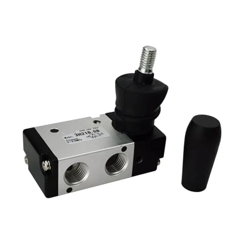 Distributeur pneumatique à levier 3 évents 2 positions 1/4 pouce complet