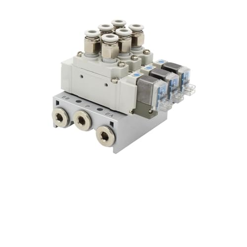 Válvula solenoide SY5120 con control electrónico estable para cilindros neumáticos 3