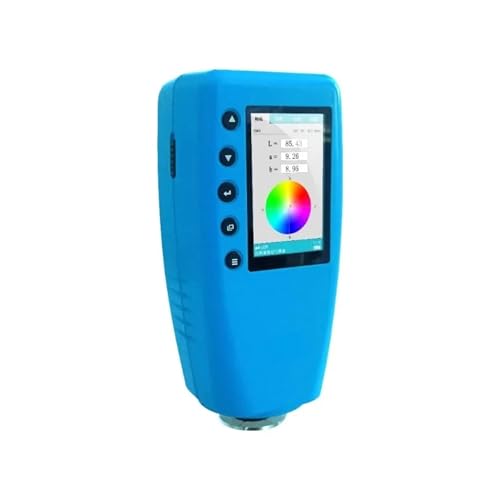 NURII Colorimeter, Color Analyzer Digital Precise Color Meter Tester Color Difference Meter Color Display 4mm Caliber