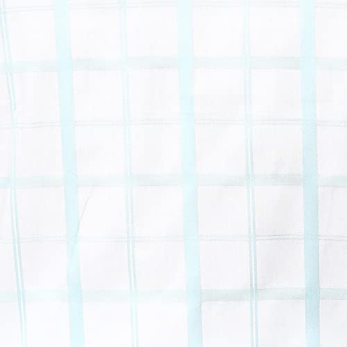 Image of Park Avenue Men's Pure Cotton Checks Pattern Slim Fit Ainsley Collar Full Sleeve Formal Shirt
