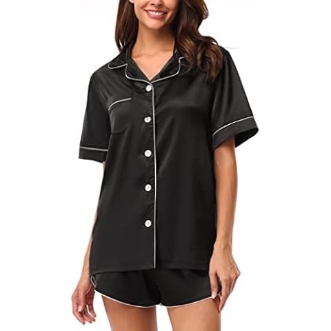 Conjunto Pijamas Satén Wayleb para Mujer Cover