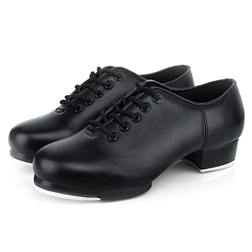 MISOYER Claqué para mulher, sapato de dança de sapatos de jazz com sola de partida, equipamento de dança para mulheres e homens calçado Jazz para adultos