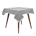 Sanders Classics 44" Square Silver Gray Card (Bridge) Table Cover