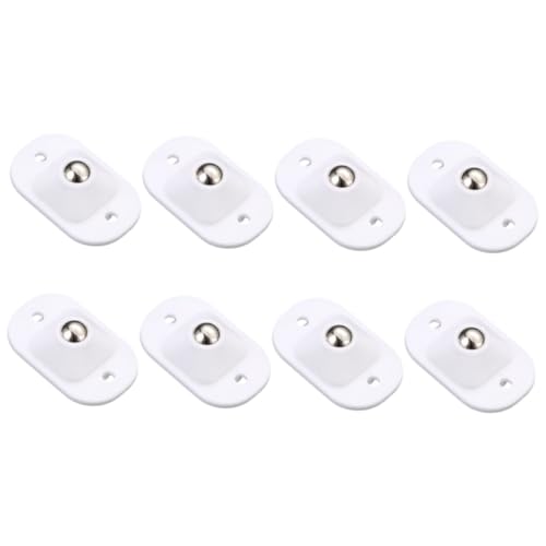 NAMOARLY 8個 粘着式台車キャスター 転 万向ボールキャスター 耐久性製 家具収納箱用移動用ホイール