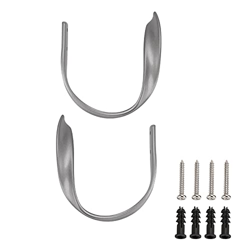 window treatment holdbacks gray