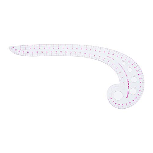 yeacher 5 PCS Régua Métrica Francesa Roupas Régua da Moda Réguas de Graduação em Forma de Curva Ferramentas de Costura para Costurar Projeto de Padrão de Costura DIY Roupas Molde de Desenho Dobrável - Imagem 6
