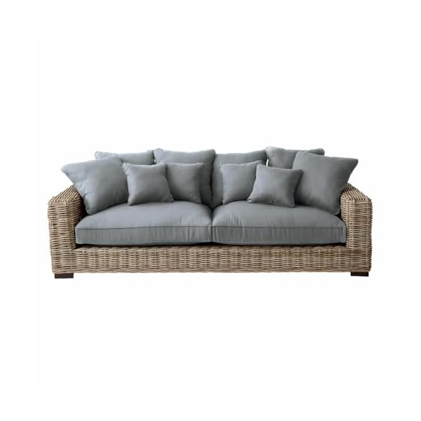 Loberon Outdoor Sofa Rimini Braun/Grau
