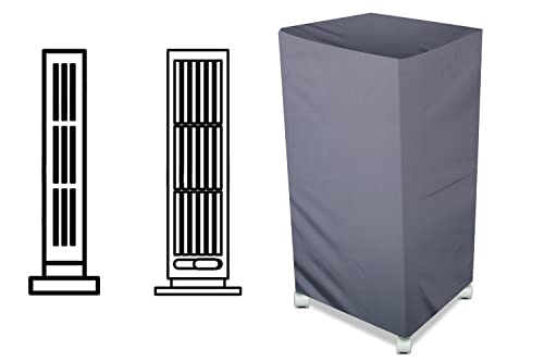 Image of The Furnishing Tree Air Cooler Cover compatible for Kenstar Personal 35 Ltr Tower Cooler, Ployester, Grey