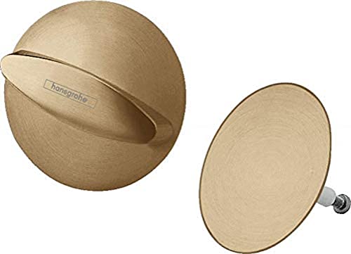 hansgrohe Exafill S Bath Spout Finished Set, Brushed Bronze, 1.00
