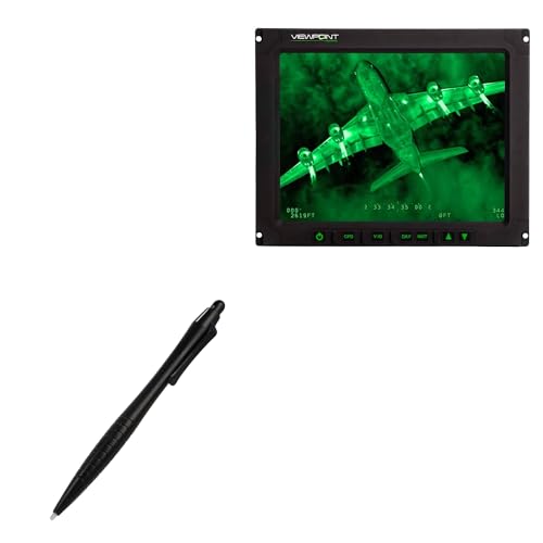 BoxWave Stylus Pen Compatible with ViewPoint Systems VPT-12-MIL (12.5 in) - DirectTip Resistive Stylus, DirectTip Resistive Stylus - Jet Black