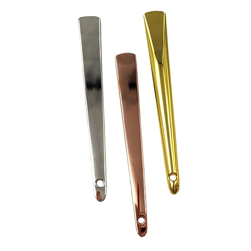 PATKAW 3 Piezas Herramienta De Máscara Rizador De Pestañas Soporte Para Brochas De Maquillaje De Arcilla Para La Cara Cosmético Cremas Aleación De Zinc