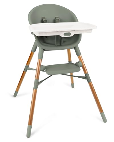 Image of Skip Hop Baby High Chair 4-in-1 Convertible High Chair, EON, Thyme